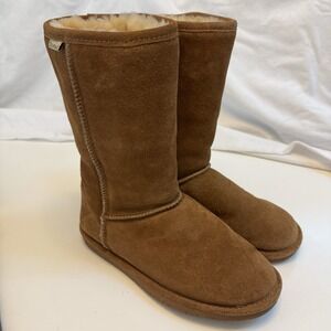 Bearpaws Women's Sheepskin Shearling Boots, Size 9